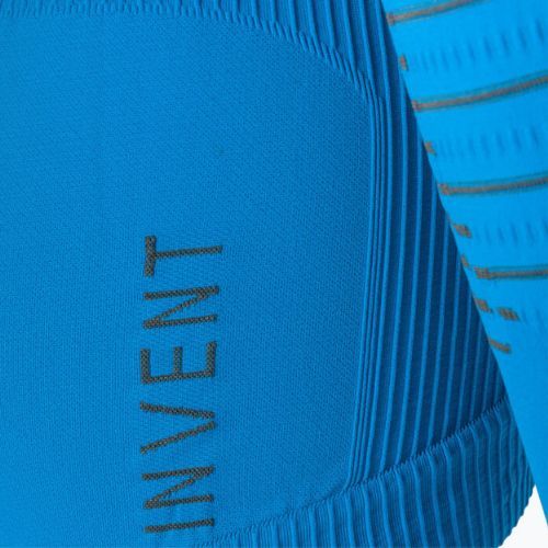 Detská termoakčná mikina X-Bionic Invent 4.0 LS teal blue/anthracite