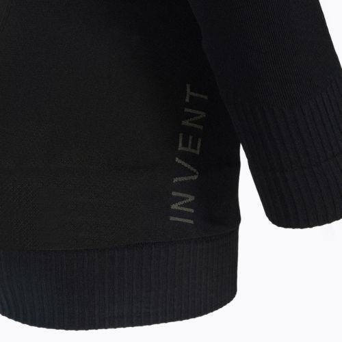 Dámska termoakčná mikina X-Bionic Invent 4.0 LS black/charcoal