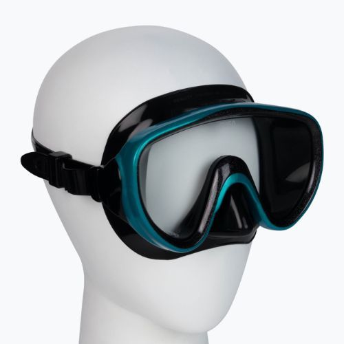Potápačská maska TUSA Sportmask čierna/modrá UM-16QBFB