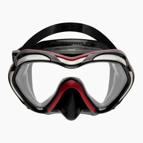 TUSA Paragon S Mask potápačská maska čierna/červená M-1007