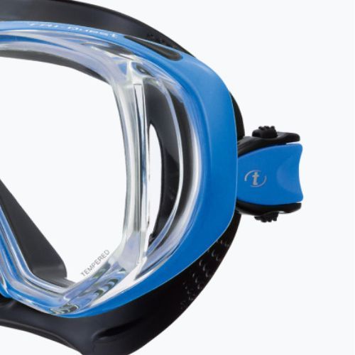 Potápačská maska TUSA Tri-Quest Fd Black/Blue M-3001