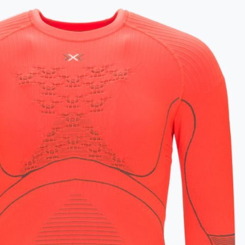 Pánska termoakčná mikina X-Bionic Energy Accumulator 4.0 sunset orange/anthracite