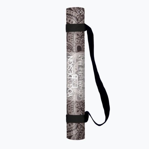 Yoga Design Lab Combo Cestovná podložka na jogu 1,5 mm čierna Mandala Black