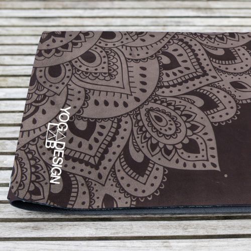 Yoga Design Lab Combo Cestovná podložka na jogu 1,5 mm čierna Mandala Black