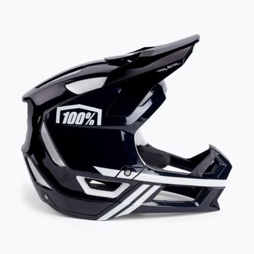 100% Trajecta Helmet W Fidlock Celoobličajová cyklistická prilba čierna STO-80021-011-11