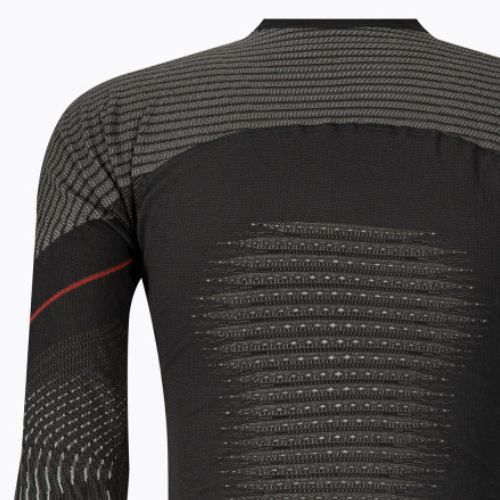 Pánska termoaktívna mikina UYN Evolutyon Comfort UW Shirt charcoal/white/red