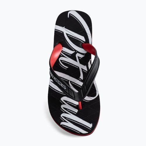 Pánske žabky Pitbull West Coast Flip Flop El Jefe black/red