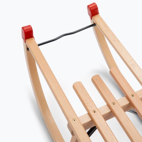 HUMBAKA Davos hnedé drevené sane DTL 50090