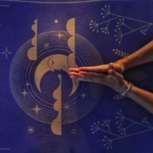 Moonholi MAGIC TRAVEL 1,5 mm cestovná podložka na jogu fialová SKU-117