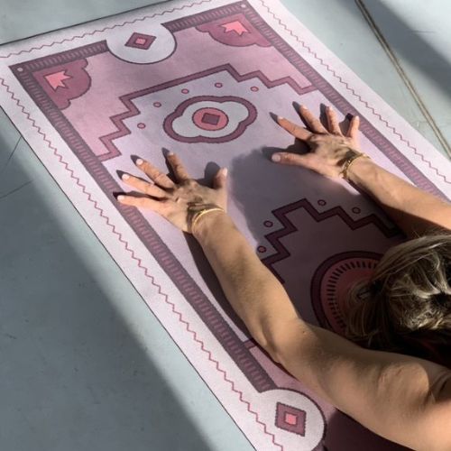 Moonholi podložka na jogu PERSIANA 3 mm ružová SKU-119