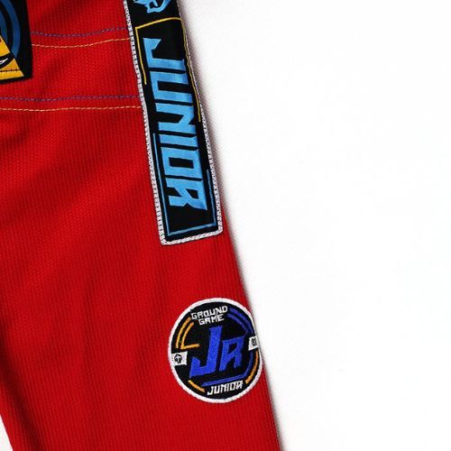 GI to BJJ pre deti Ground Game Junior 3.0 červená GIJUN3RED02