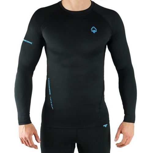 Pánsky chránič Ground Game Athletic 3.0 Rashguard black RASHATH3LS