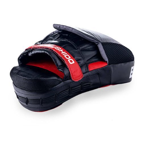 Tréningové disky Bushido z prírodnej kože čierne ARF-1101-S