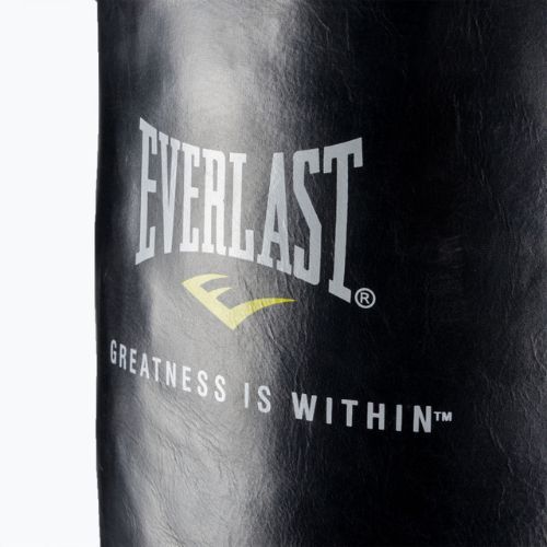 EVERLAST kožená tréningová taška čierna 5120