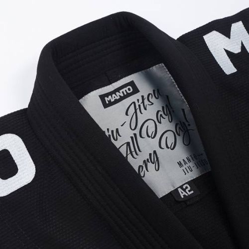 GI pre brazílske jiu-jitsu pánske MANTO X4 black MNG978_BLK_A1