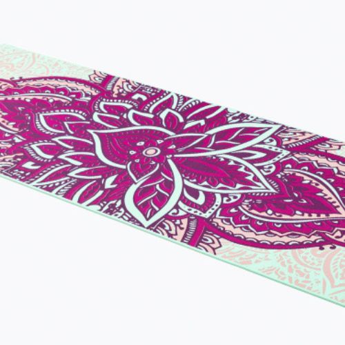 Podložka na jogu Gaiam Zara Rouge 6 mm modrá 63368