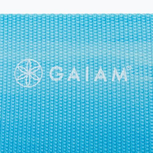 Gaiam Tie Dye podložka na jogu 4 mm modrá 54844