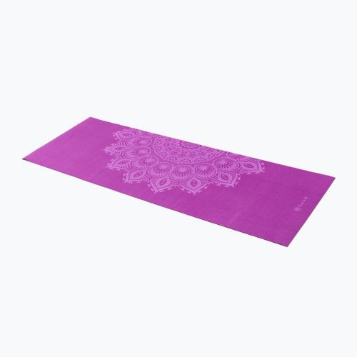 Podložka na jogu Gaiam Purple Mandala 6 mm fialová 62202