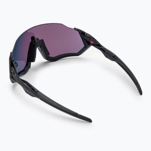 Cyklistické okuliare Oakley Flight Jacket čiernofialové 0OO9401