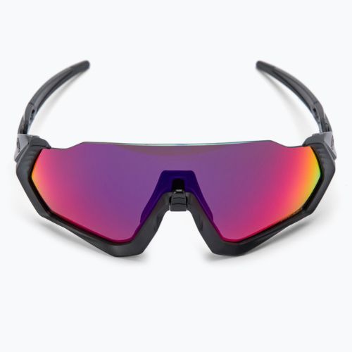 Cyklistické okuliare Oakley Flight Jacket čiernofialové 0OO9401