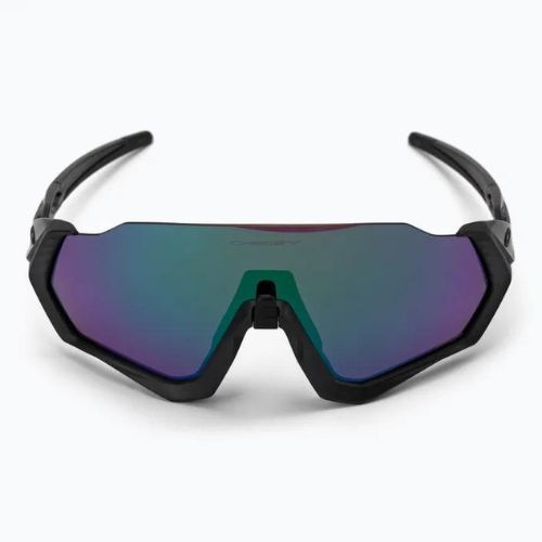 Cyklistické okuliare Oakley Flight Jacket čiernofialové 0OO9401
