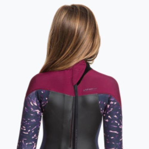 Detská plavecká pena ROXY 3/2 Syncro Teeny BZ FLT 2021 dark navy/red plum/sunset glow