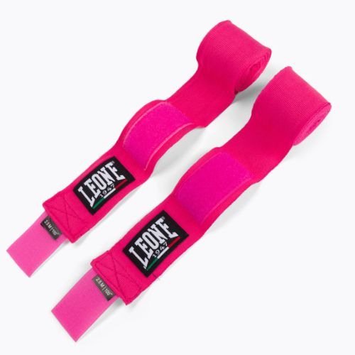 Boxerské bandáže Leone 1947 Hand Wraps pink AB705