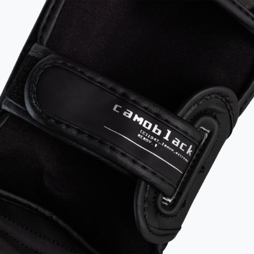 Leone 1947 Camoblack čierne chrániče holennej kosti PT157