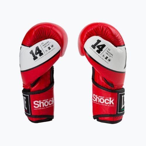 Leone 1947 Shock červené boxerské rukavice GN047