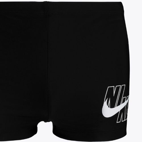 Pánske plavecké boxerky Nike Logo Aquashort black NESSA547-001