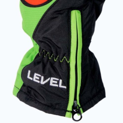 Detské rukavice na snowboard Level Lucky Mitt zelené 4146