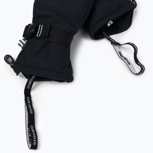 Detské snowboardové rukavice Quiksilver Mission J čierne EQBHN03030