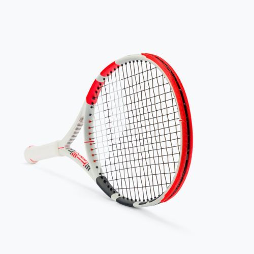 Detská tenisová raketa Babolat Pure Strike 25 biela 140400