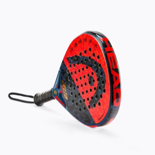 Pádlová raketa HEAD Graphene 360+ Delta Hybrid s CB červená/čierna 228100