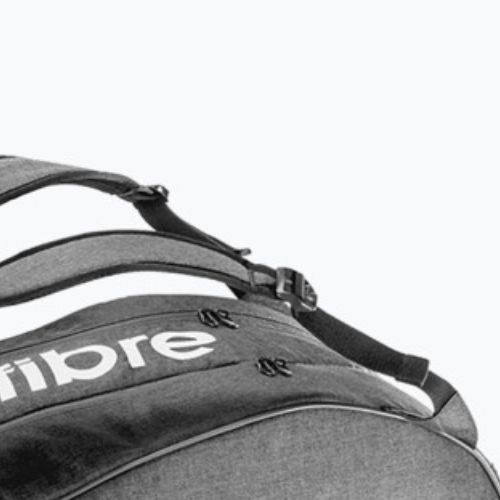 Dámska tenisová taška Tecnifibre Endurance 6R sivá 40WOME6R21