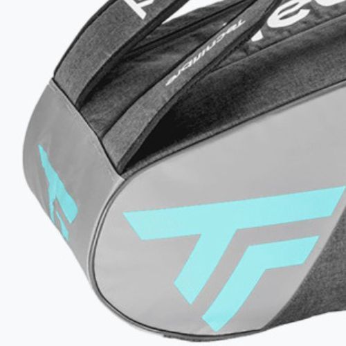 Dámska tenisová taška Tecnifibre Endurance 6R sivá 40WOME6R21