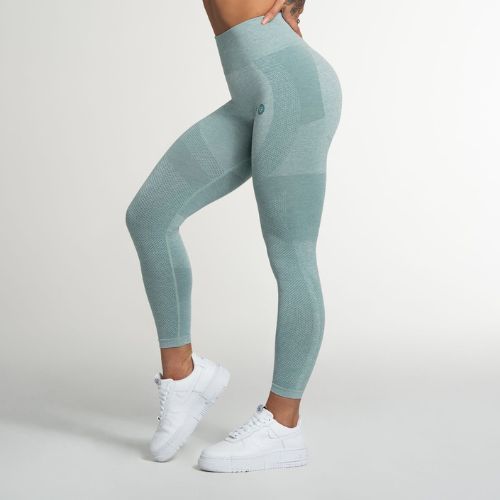 Dámske legíny Gym Glamour Fusion green 337