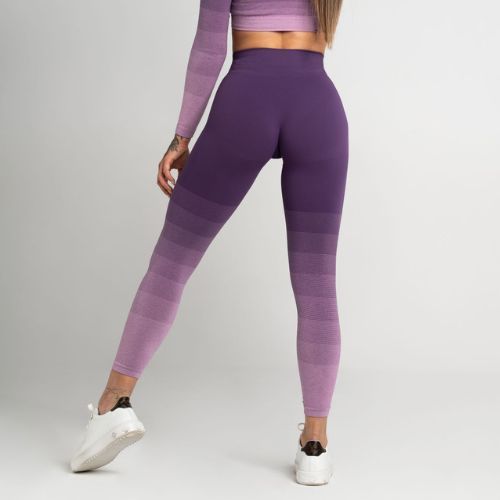 Dámske legíny Gym Glamour Ombre purple 282