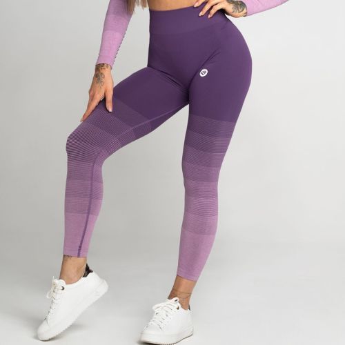 Dámske legíny Gym Glamour Ombre purple 282