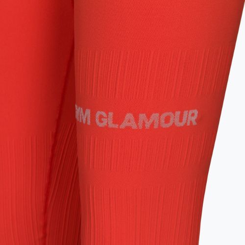 Dámske tréningové legíny Gym Glamour push up orange 369