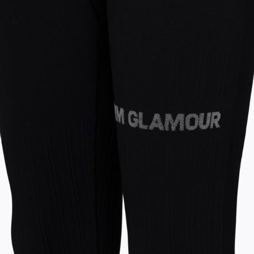 Dámske tréningové legíny Gym Glamour push up black 311