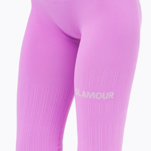 Dámske tréningové legíny Gym Glamour push up pink 368