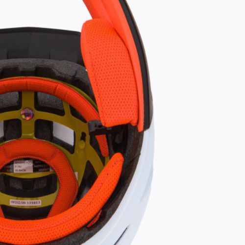 Cyklistická prilba FOX Proframe Blocked čierno-oranžová 29398