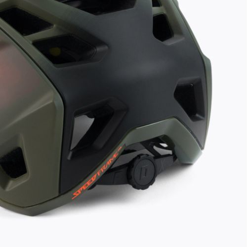 Cyklistická prilba FOX Speedframe Pro Fade zeleno-oranžová 29463_099_L