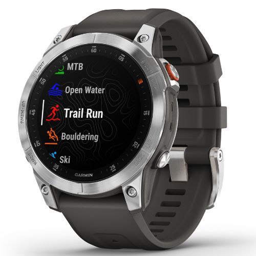 Hodinky Garmin Epix 2 Hrm Elevate Ox strieborné 010-02582-01