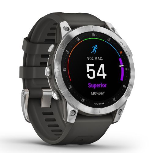 Hodinky Garmin Epix 2 Hrm Elevate Ox strieborné 010-02582-01