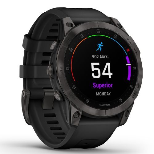 Garmin Epix 2 Sapphire HRM Elevate Ox hodinky čierne 010-02582-11