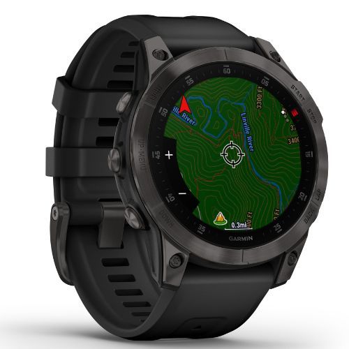 Garmin Epix 2 Sapphire HRM Elevate Ox hodinky čierne 010-02582-11