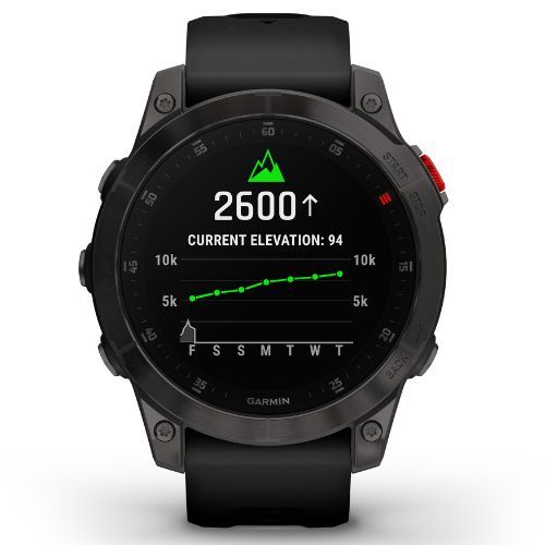 Garmin Epix 2 Sapphire HRM Elevate Ox hodinky čierne 010-02582-11