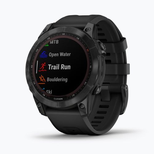 Garmin Fenix 7 Sapphire Solar Hrm Elevate Ox hodinky čierne 010-02540-35